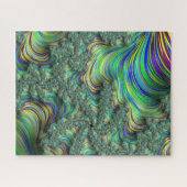 Colorful Fractal Legpuzzel (Horizontaal)