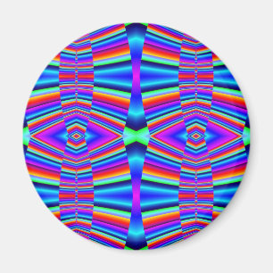 Colorful fractal magneet