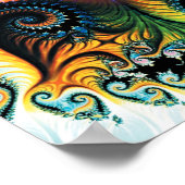 Colorful Fractal Poster (Hoek)