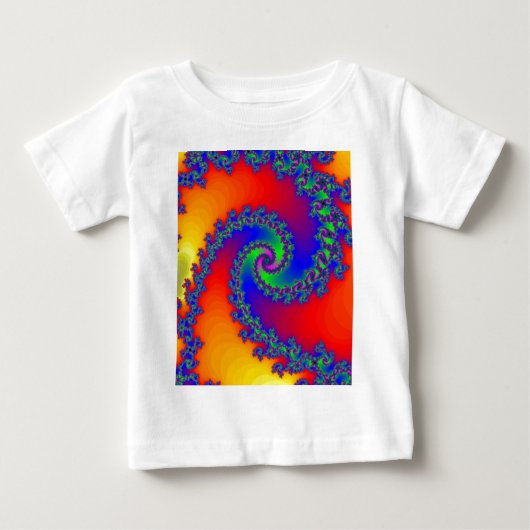 Colorful Fractal Spiral: (Voorkant)