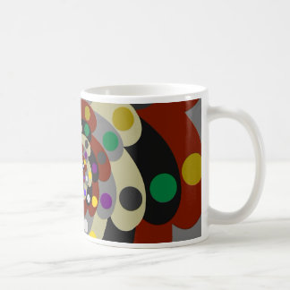 Colorful Fractal Style Koffiemok