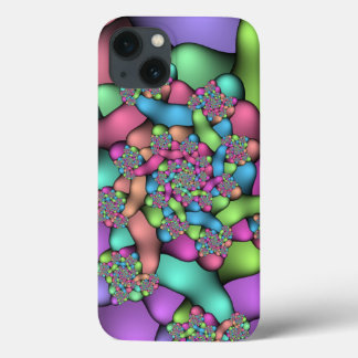 Colorful Fractals iPhone 13 Hoesje