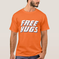Colorful Free Hugs Cool Stropdas-Dye