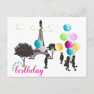 Colorful French Macarons Kinder die Birthday spele Briefkaart