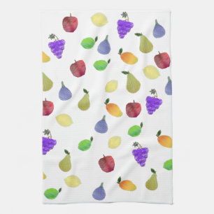 Colorful Fruit Medley Theedoek