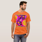Colorful Fruits Patroon T-shirt (Voorkant volledig)