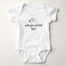 Colorful Fully  Baby Baby Bodysuit