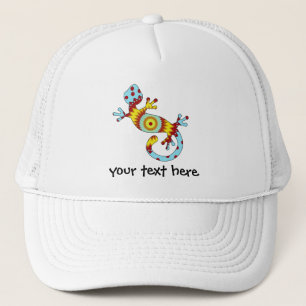 Colorful Fun Gecko Lizard Trucker Pet