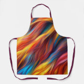 Colorful Fur Texture Background-68454 Schort (Voorkant)