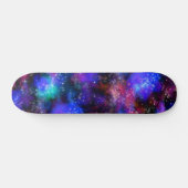 Colorful Galaxy Cosmic space Skateboard (Horizontaal)