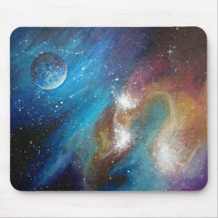 Colorful Galaxy Mousepad Muismat
