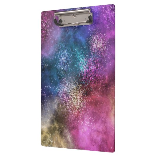 Colorful Galaxy Pattern Klembord (Links)