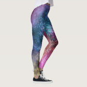 Colorful Galaxy Pattern Leggings (Rechts)