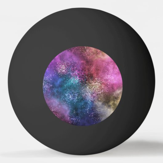 Colorful Galaxy Pattern Pingpongballen (Voorkant)