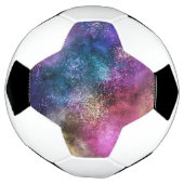 Colorful Galaxy Pattern Voetbal (Gedraaid)