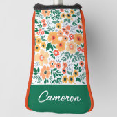 Colorful Garden Bouquet Pattern Golfheadcover (Draai 90)