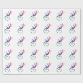 Colorful Gecko Cadeaupapier (Vlak)