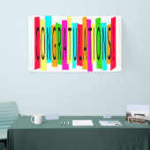 Colorful Gefeliciteerd banner (Beurs)