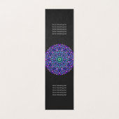 Colorful Gemstone Mandala Visitekaartje (Binnenkant ongevouwen)