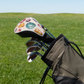 Colorful Gemstone Pattern (1) Golfheadcover (Insitu)