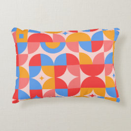 Colorful Geometric Accent Kussen