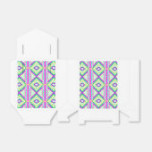 Colorful Geometric Boho Pattern Bedankdoosjes (Uitgevouwen)