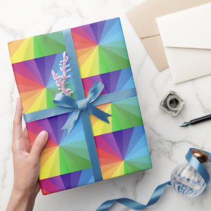Colorful Geometric Cadeaupapier