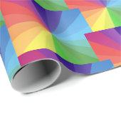 Colorful Geometric Cadeaupapier (Rol Hoek)