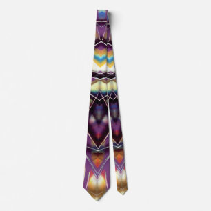 Colorful Geometric Design Stropdas
