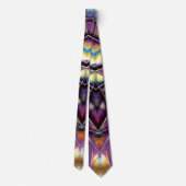 Colorful Geometric Design Stropdas (Achterkant)