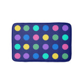Colorful Geometric Dots Badmat (Voorkant)