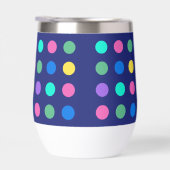 Colorful Geometric Dots Drinkware Design -  (Droite)