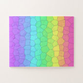 Colorful Geometric Easy Puzzle Legpuzzel (Horizontaal)