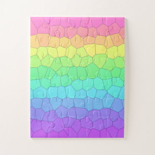 Colorful Geometric Easy Puzzle Legpuzzel