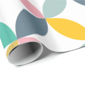 Colorful Geometric Modern Pattern Cadeaupapier (Rol Hoek)