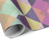 Colorful Geometric Pattern Cadeaupapier (Rol Hoek)