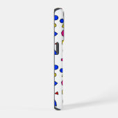 Colorful geometric pattern iPhone hoesje (Rechterkant)