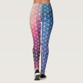 Colorful Geometric Pattern Leggings (Achterkant)