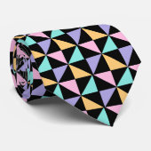 Colorful Geometric Pattern Stropdas (Opgerold)
