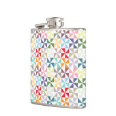 Colorful Geometric Pinrad Heupfles (Links)