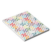 Colorful Geometric Pinrad Notitieblok (Schuin)