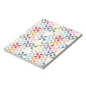 Colorful Geometric Pinrad Notitieblok (Gedraaid)
