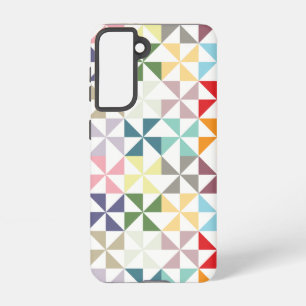 Colorful Geometric Pinrad Samsung Galaxy Hoesje