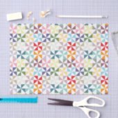 Colorful Geometric Pinrad Tissuepapier (Craft)