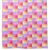 Colorful Geometric Shaptern Douchegordijn (Voorkant)