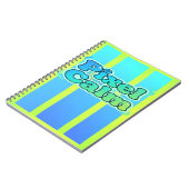 Colorful Geometric Spectrum Design Notitieboek (Linkerzijde)