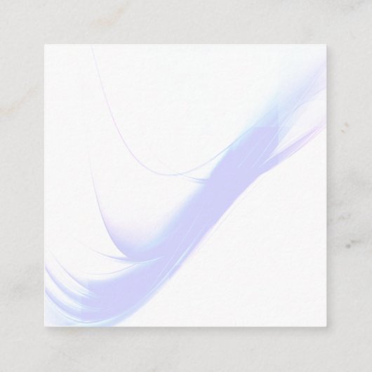 Colorful Geometric Wereldbol Vierkante Visitekaartje (Achterkant)