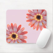 Colorful Gerbere Daisy Floral Muismat (Met muis)