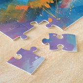 Colorful German Shepherd Legpuzzel (Zijkant)