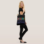 Colorful Geweldige mama Moederdag | Canvas tas (Op model)